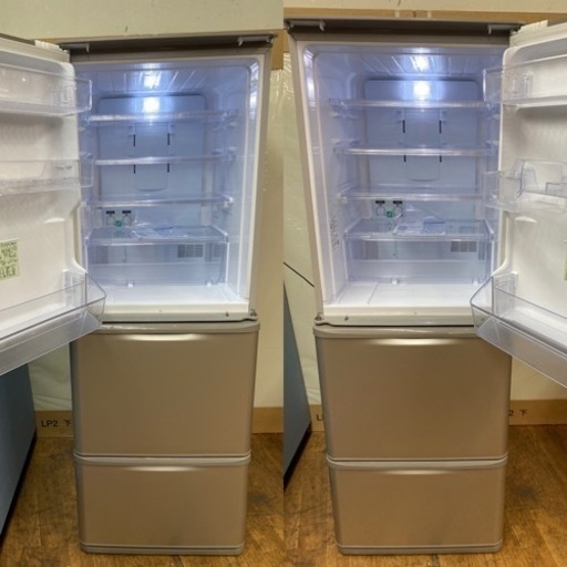 I320 ? 左右どっちもドア！ SHARP 冷蔵庫 (350L)  ⭐ 動作確認済 ⭐ クリーニング済