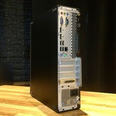 2017年発売モデル【一宮でWindows10搭載機！デスクトップPC　クアッドコアCPU Lenovo】一宮市のパソコン屋 Mr.Carnival（ミスカニ）です！PC修理・販売店【PayPay&各種クレジット使えます！】受け渡しは店舗にて(^^)/【デスクトップパソコン Core i5-7500/DDR4 RAM4GB/SSD128GB＋HDD500GB】の画像