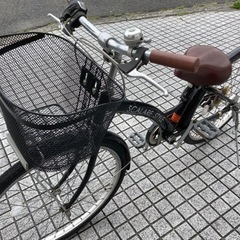 【24インチ自転車】ジュニアサイズ　外装6段変速付　カゴ新品❗️若林自転車　浜大津店　SALE中❗️の画像