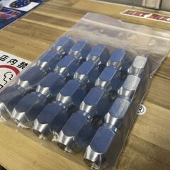 新品メッキ袋ナットM12×1.25P 21HEX 60度テーパー☆20個セット！ニッサン車に！！の画像