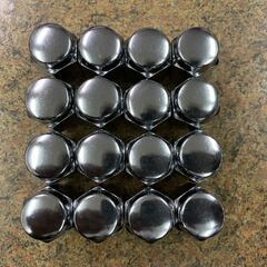 メッキ袋ナット未使用16個セット！21HEX M12×1.5P☆60度テーパー！デミオ、ムーヴ、タント、ウエイク、bB、キャスト他の画像