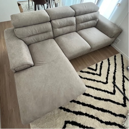 カウチソファー　L字ソファ