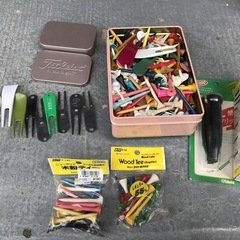 中古　ティー　マーカー　フォーク　グリップの交換器　溶剤