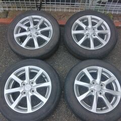 ダイハツ純正ホイール　155 65 14タイヤ　4本セット ダイハツ 純正アルミ4本セット 155/65R14 ｜タイヤ・ホイールセット