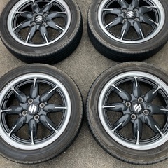 アルトターボRS純正ホイール 165/55R15 DUNLOP ...
