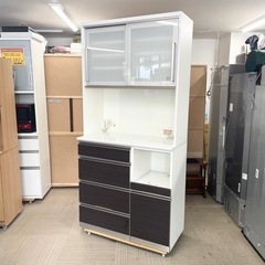 超美品‼️】定価20万♪ 綾野製作所 110cm幅キッチンボード