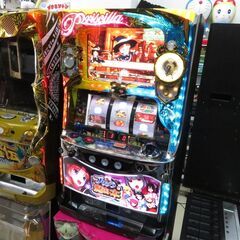 パチスロ実機 プリシラと魔法の本 見本機 コイン不用機 ボリュー...