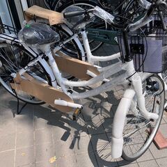 🤩未使用品🤩21テクノロジー 26インチ 自転車 軽快車 ホワイ...