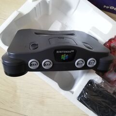 【新同品】NINTENDO 任天堂 64 本体＋コントローラー＋ACアダプタの画像