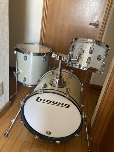 【網走近郊・手渡し】小口径ドラムセット(Ludwig Break Beats)