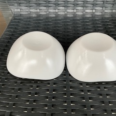 ちょっと昔の　ヤマザキ春のパンまつり 白いお皿　ボウル 6個セットの画像