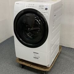 高年式!2021年製!SHARP/シャープ コンパクト ドラム式洗濯乾燥機 洗濯7.0kg/乾燥3.5kg スリム ES-S7F 中古家電 店頭引取歓迎 R7205