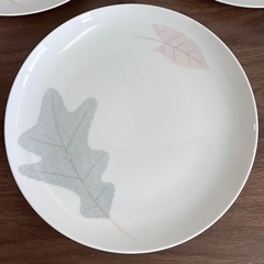 葉っぱのワンプレート皿 3点セットの画像