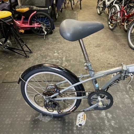 折りたたみ自転車 【3475】折り畳み 20インチ 前後タイヤ新品 8,300円 
