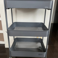 mottole キッチントローリー　グレーの画像