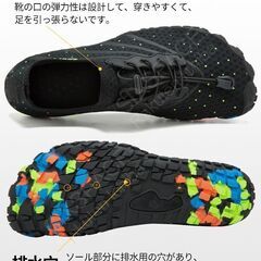 【新品・未使用】マリンシューズ（28.0cm-29.0cm位）の画像