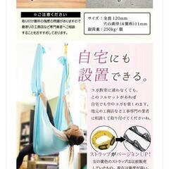 ブランコやハンモックやエアリアルヨガの金具の画像