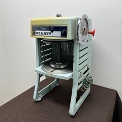 初雪　ハツユキ　かき氷機　卓上　アイススライサー　ブロックアイス...