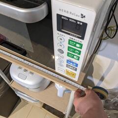 【受付終了】レンジ台　炊飯器台の画像