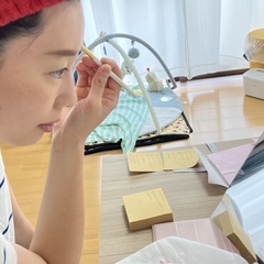 お子様とご一緒の方限定✨おうちでメイクレッスン♬