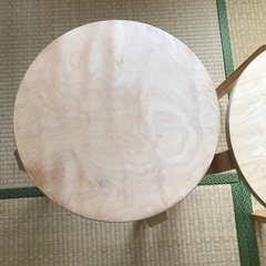 【IKEA】 FROSTA 木製 スツール 丸椅子 2セット　決まりました。の画像