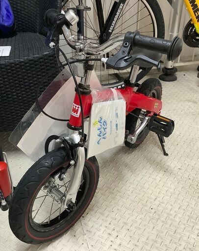 へんしんバイク キッズ用 幼児用 12インチ 赤【ユーズドユーズ名古屋天白店】J2615