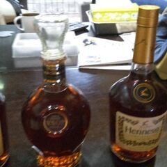 ヘネシー2本とVSOP1本