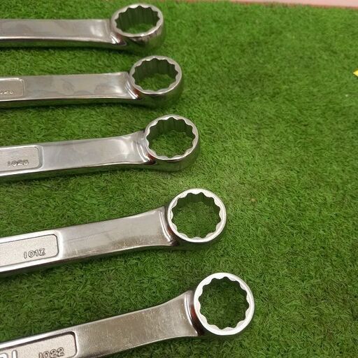 トネ TONR 8/10/12/13/14/17/19/21/22/24mm コンビネーションスパナ10本セット【野田愛宕店】【店頭取引限定】【中古】管理番号：ITV5MAW0QXUH