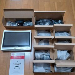 ANRAN 防犯カメラ 8台 モニター付き 監視カメラ ワイヤレス WiFi 130万画素 HD遠隔 動体検知 屋外 2TB内蔵の画像