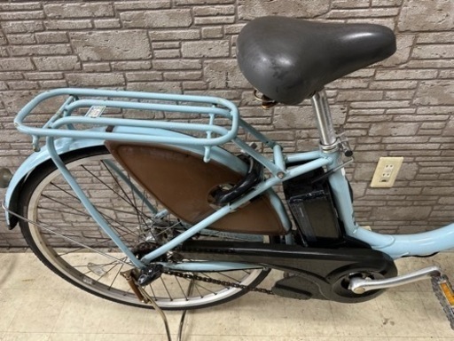 東京23区配達無料　新基準　ブリヂストン　アシスタ　6.6Ah リチウム 電動自転車 中古 1303