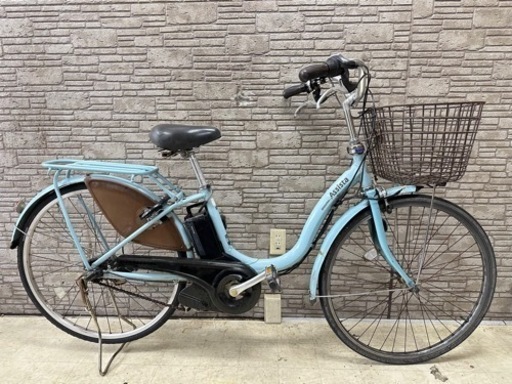 東京23区配達無料　新基準　ブリヂストン　アシスタ　6.6Ah リチウム 電動自転車 中古 1303