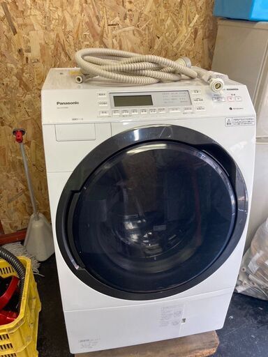☆中古￥98,000！Panasonic　パナソニック　10.0㎏洗濯機　家電　2021年製　日本製　NA-VX700BL型　幅64㎝ｘ奥行72㎝ｘ高さ102㎝　【BF103】