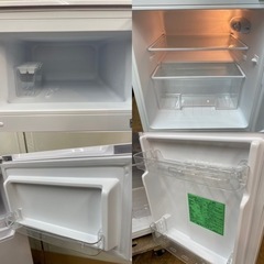 甲MJ18857　クリーニング済　送料無料　即購入可能　スピード発送　冷蔵庫 I637 🌈 2021年製♪ YAMADA 冷蔵庫 (87L) ⭐ 動作確認済 ⭐ クリーニング