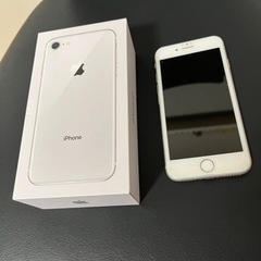 【箱あり】iPhone8 本体　64GB silver シルバー　SIMフリー