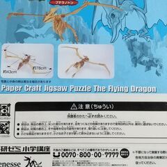 【未開封】3Dダンボール工作キット_クラフトザウルス3コセットの画像