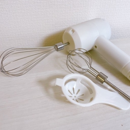 新品未使用　ハンドミキサー　電動　泡立て器　USB充電式