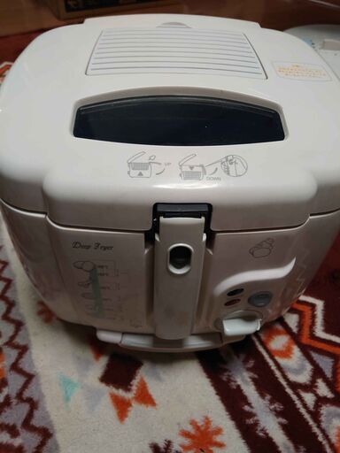 古い電気フライヤー（未使用）