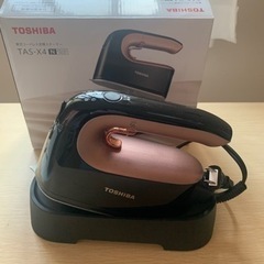 TOSHIBA TAS-X4-N コードレス衣類スチーマー 