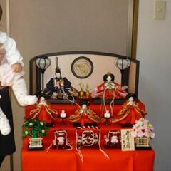 もらってください！雛人形３段飾り