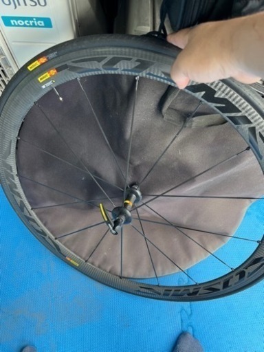 ロードバイクホイール　マビック　コスミック40 スプロケットおまけ