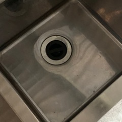 ステンレス流し台　電気温水器付きの画像