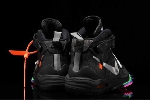 Off-White × Nike Air Force 1 Mid "Black"オフホワイト × ナイキ エアフォース1 ミッド "ブラック"