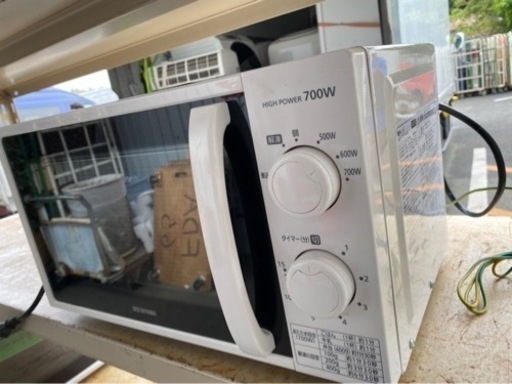 2021年製アイリスオーヤマ IRIS OHYAMA IMG-T177-6-W [IRIS 513777単機能レンジ 17Lターンテーブル 60Hz