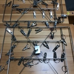 ピンチハンガー  洗濯物干し ハンガー　ステンレス　2個セット