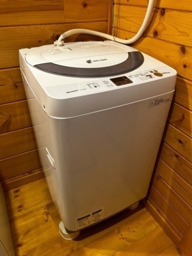 【受付終了】プラズマクラスター　洗濯機　5.5kg ES-GE55N