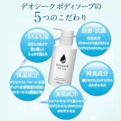 デオシーク 薬用 ボディソープ 300ml ワキガ 体臭 加齢臭 汗臭の画像