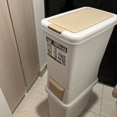 2段分別ダストボックス　ゴミ箱