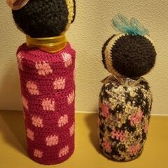 旅芸人風手作り人形の画像