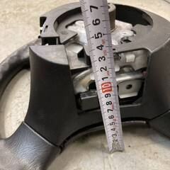 R34 スカイライン ステアリング ハンドル レザー 純正 エアバック 純正ステアリング 純正ハンドルの画像