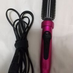 ヘアアイロン　ロールブラシ型